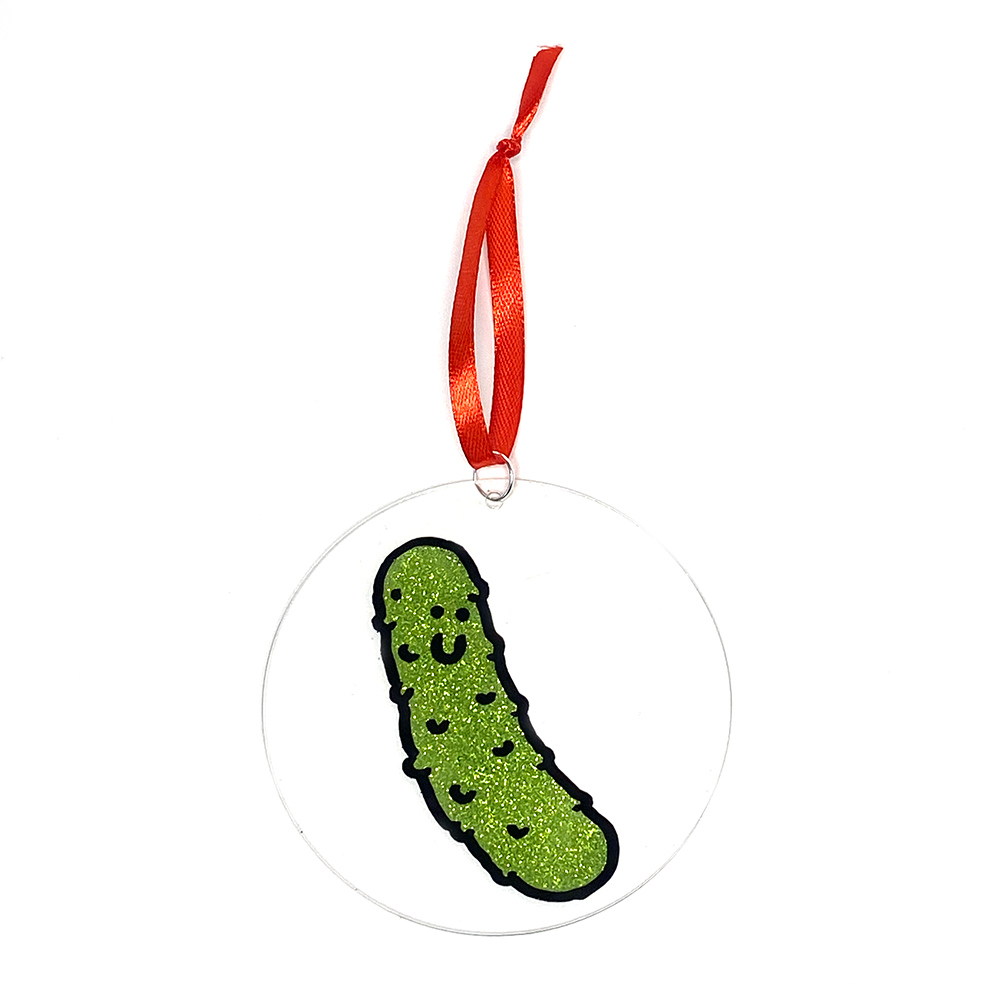 Happy Li'l Pickle Ornament