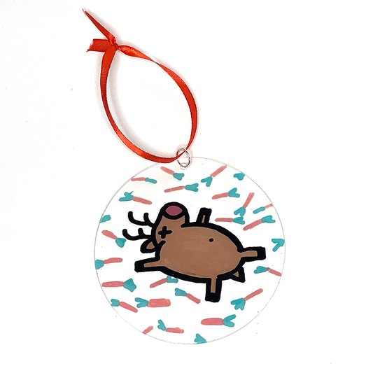 Ded Reindeer Ornament
