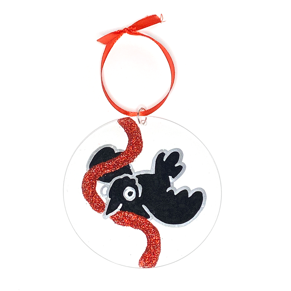 <3 Shiny Objects Ornament