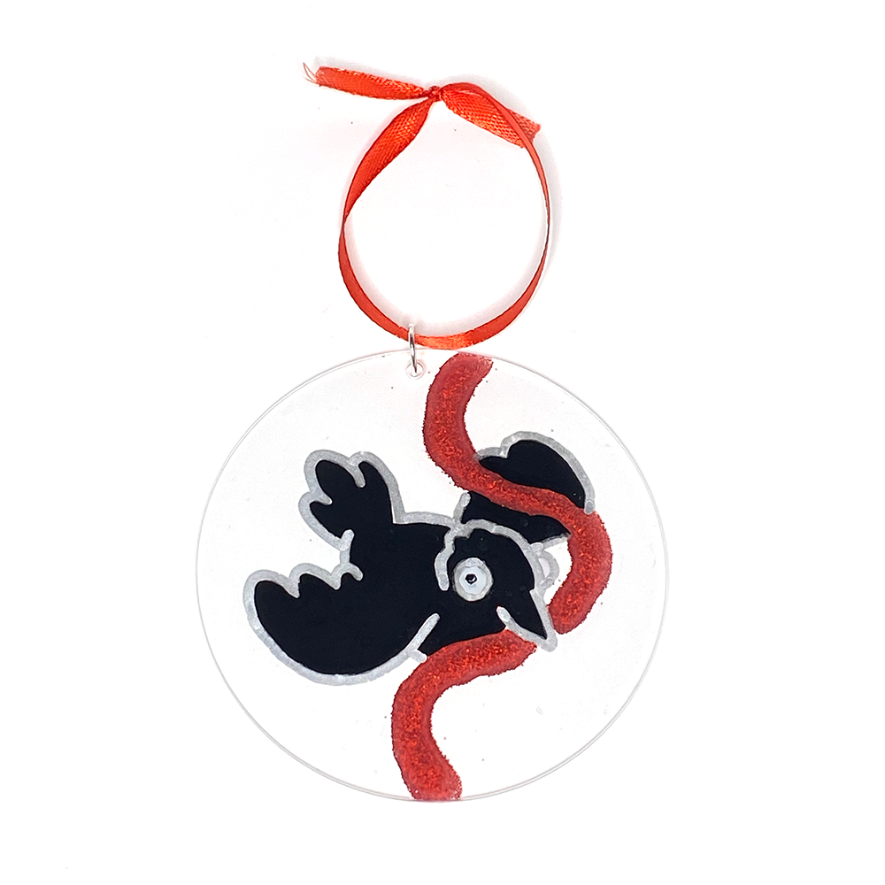 <3 Shiny Objects Ornament
