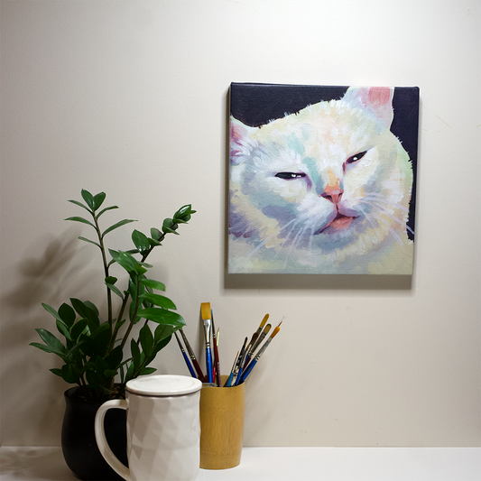 Enya Cat Canvas Print