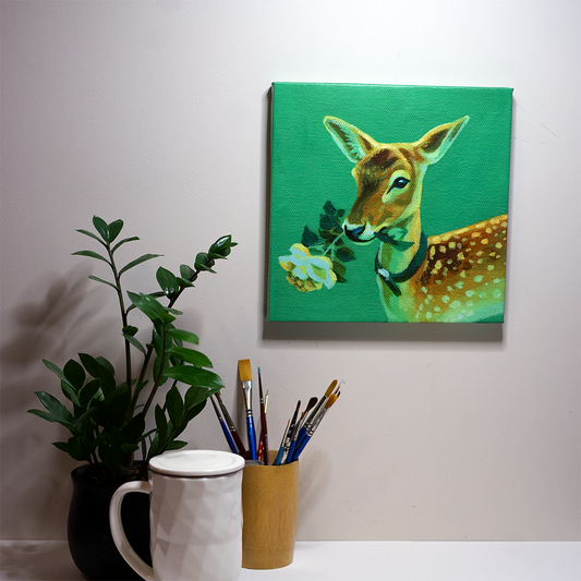 Oh Deer-est Canvas Print