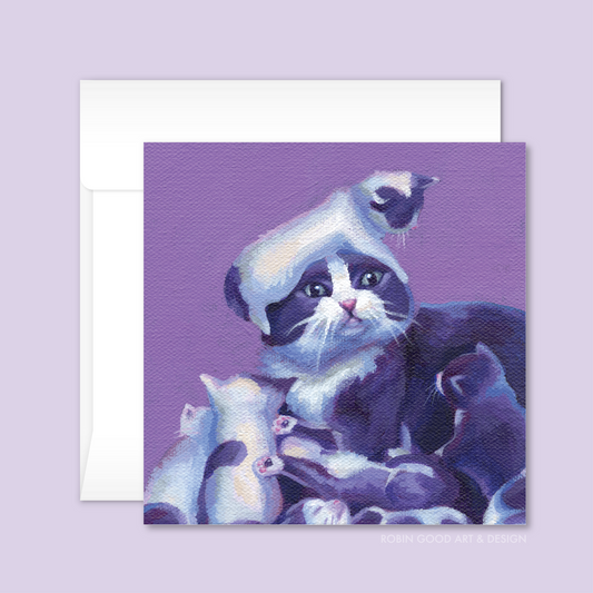 Motherhood Cat Card