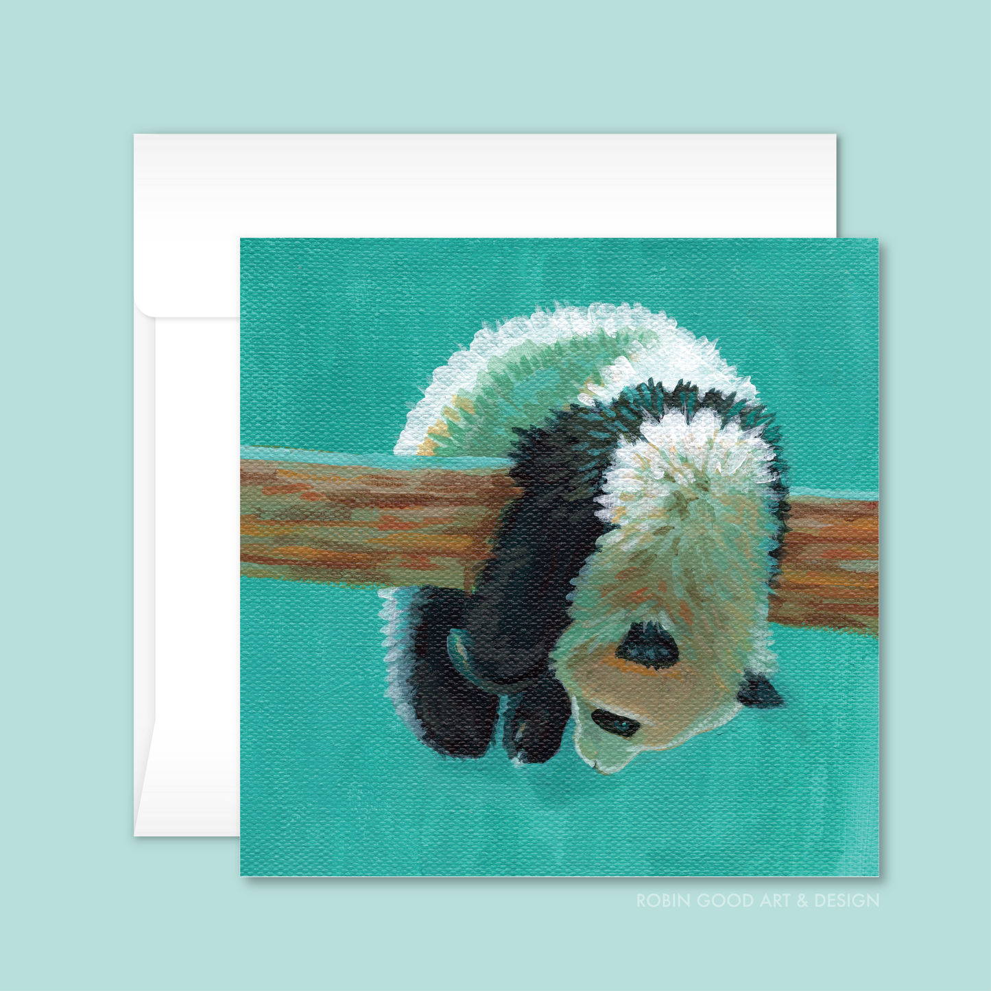 I'm Okay Panda Card