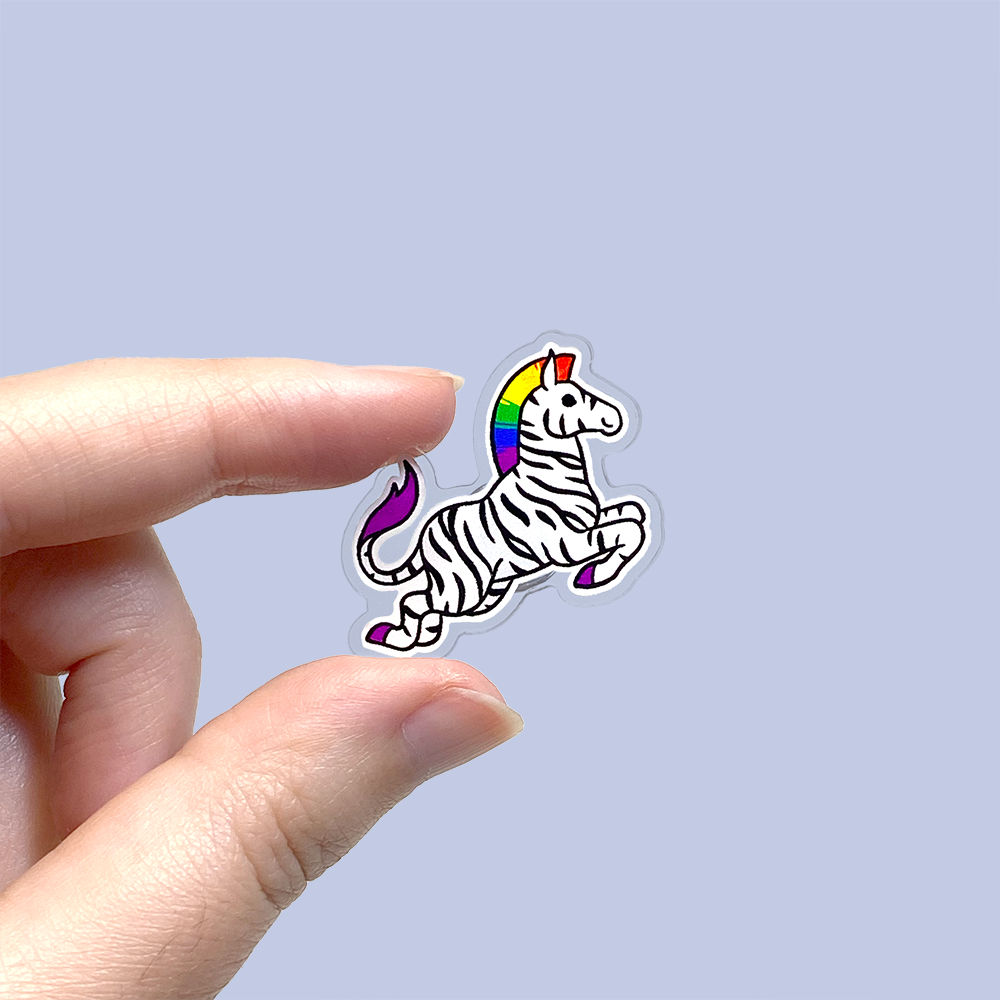 Zebr-ally Pin