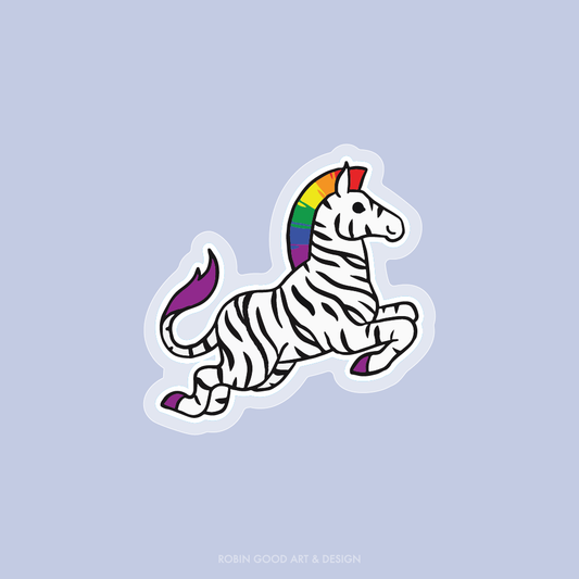 Zebr-ally Pin