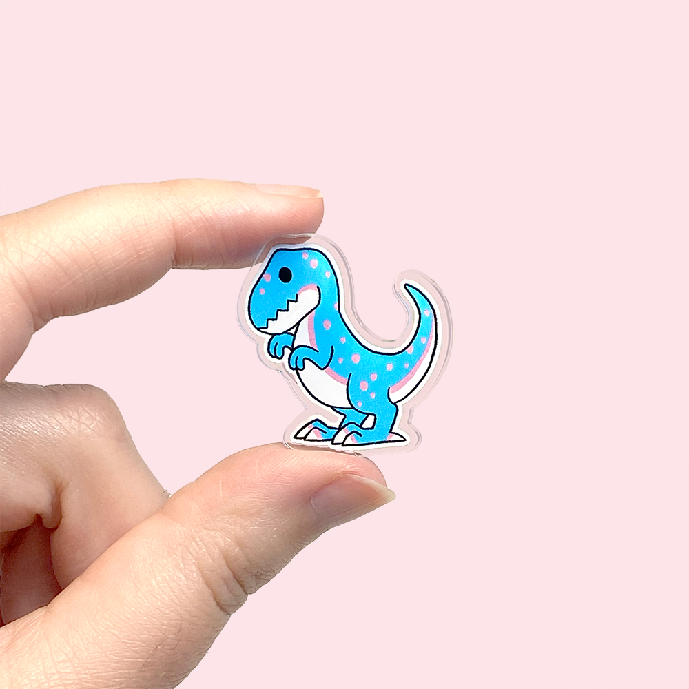 Trans-asaurus Rex Pin
