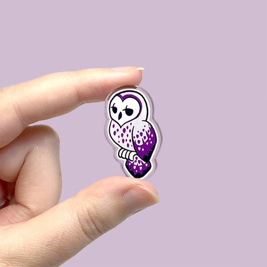 Demisexu-owl Pin