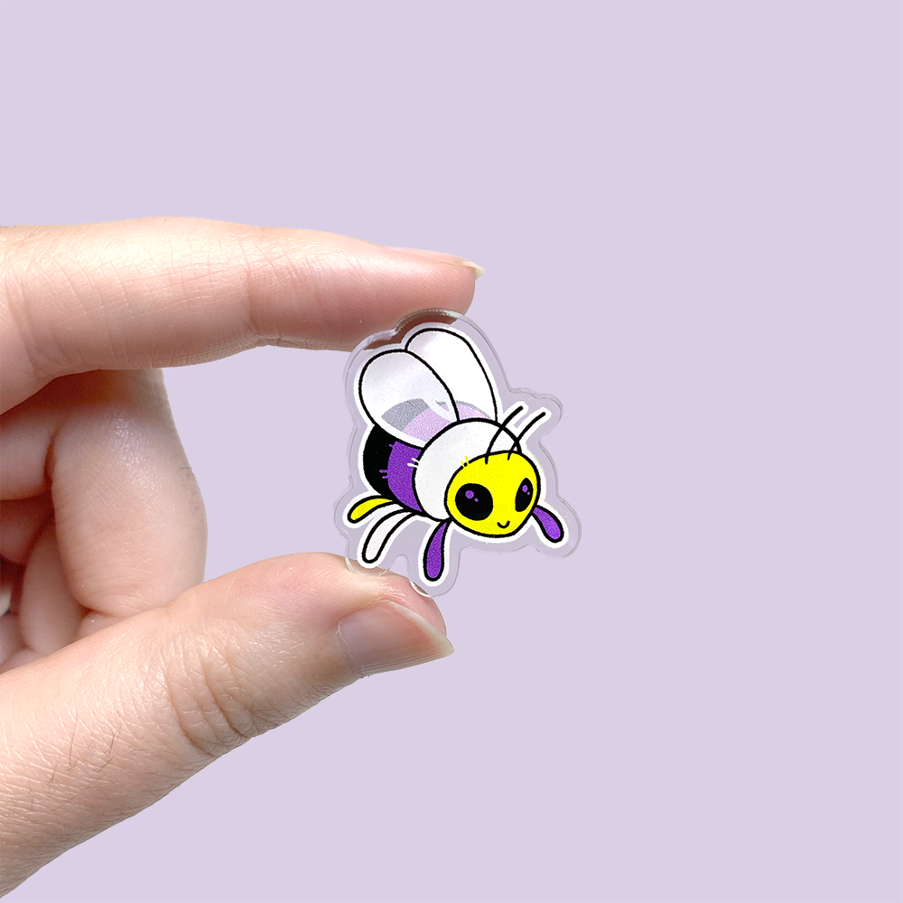 Non-bee-nary Pin