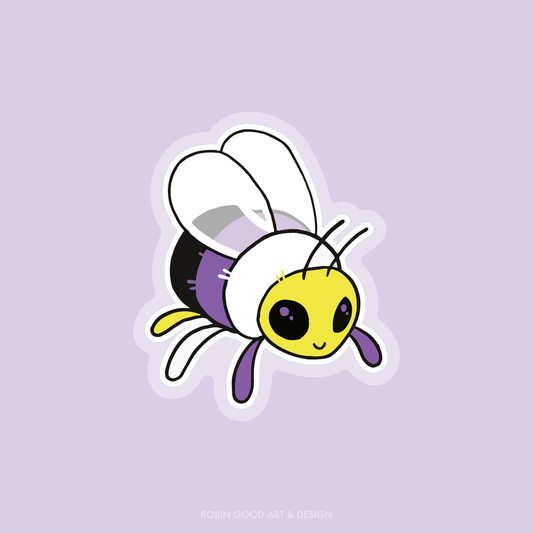 Non-bee-nary Pin