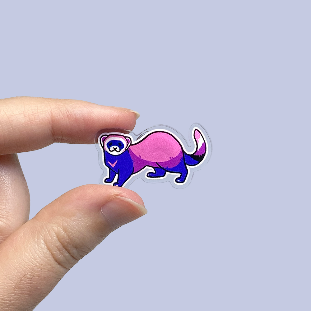 Gender Fl-erret Pin