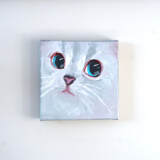 Blurry Cat Painting