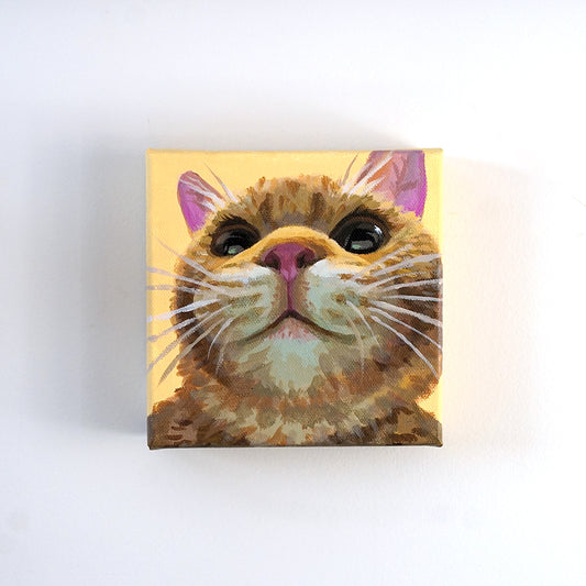 Selfie Cat Painting