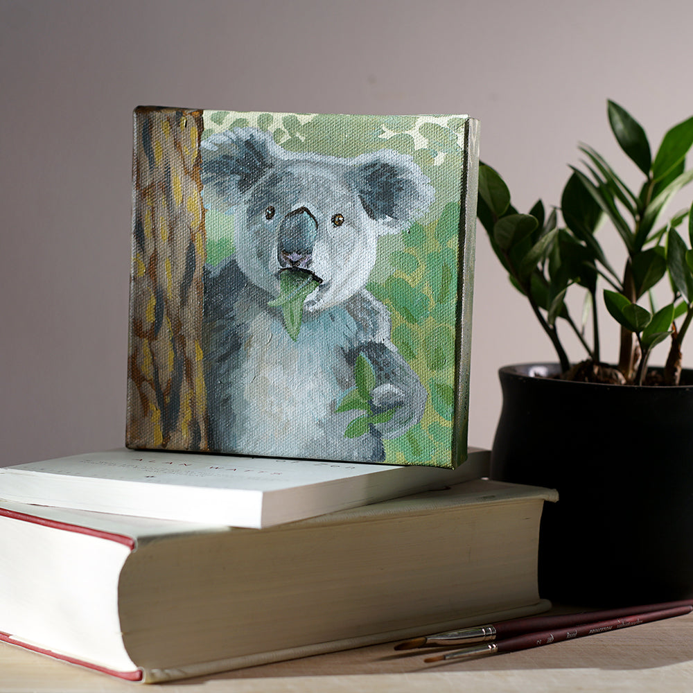 Stunned Koala Painting