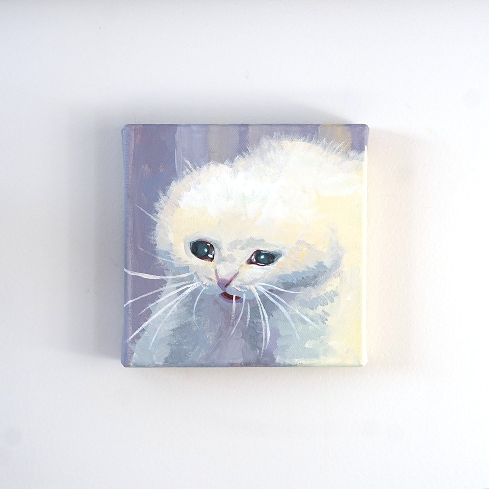 Teary Eye Cat Painting