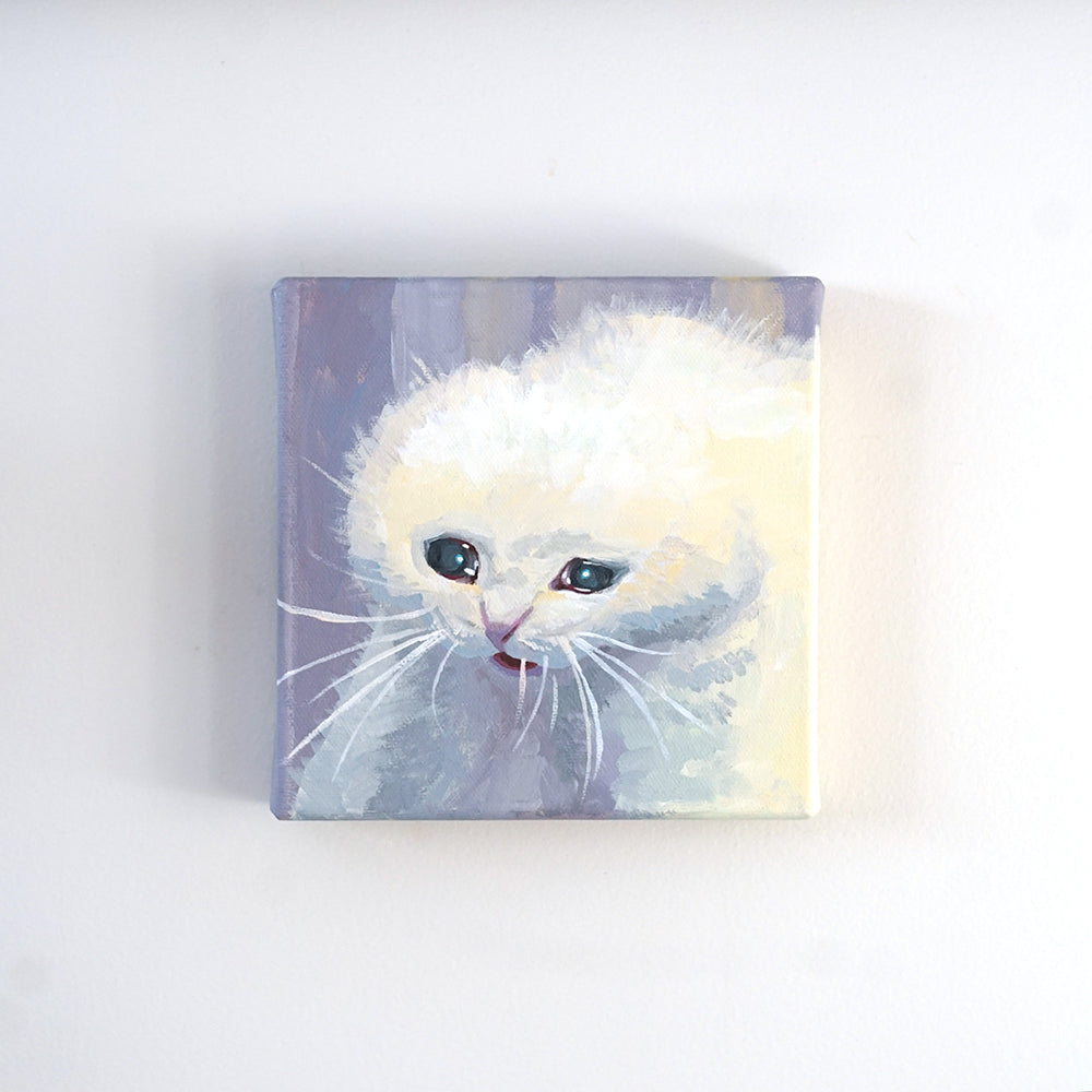 Teary Eye Cat Painting
