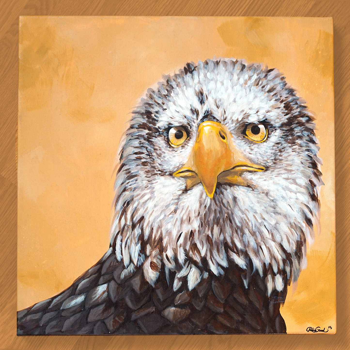 Eagle Portrait Painting