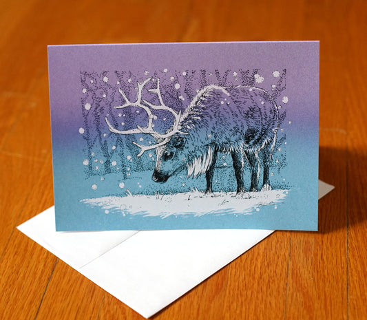 Reindeer Card & Envelope