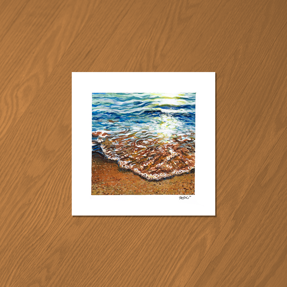 The Beach (Framed)